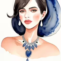 a woman