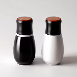 two containers of different types sit side by side