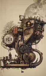 a piece of art that looks like it has been created