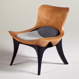 an object made from some wood with various colors