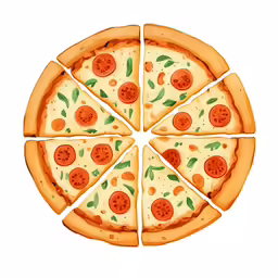 a close up of a slice of pizza on a plate