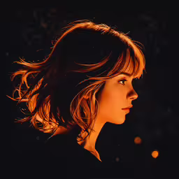 a woman