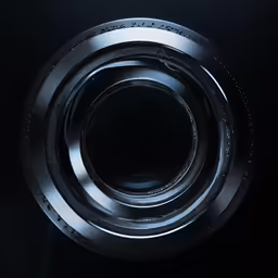 the underside of a metal object in the dark