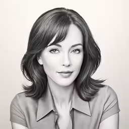 an elegant woman posing for a black and white photo