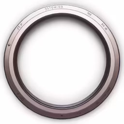 a close up of an external ring on white background