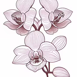 a flower with a lot of leaves on top