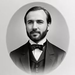 this is a photo of a man with a beard