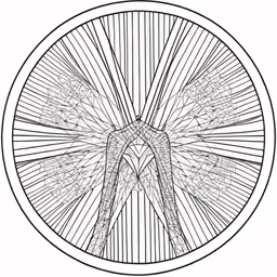 a diagram depicting the four main lines in a circle