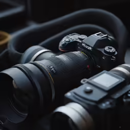 the camera is still focused on its full view mirror