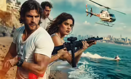 the movie poster for the upcoming release of their latest film