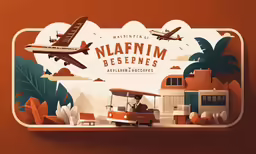 an illustrated design for the naffinin wines brand