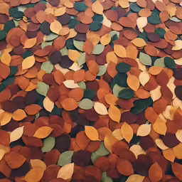 a large group of different shapes of leaves