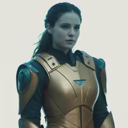 the female actor in the movie wonder wonder, standing up with her hands on her hip
