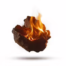 a hot object sitting on top of a white surface