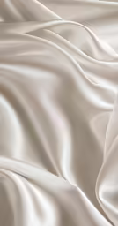 white satin fabric as it drapes itself