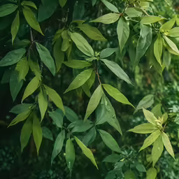 an image of leaves growing on a tree