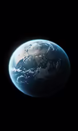 a view of the earth, seen from space