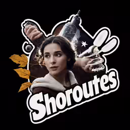 the words silhouettes are painted in white with images of a girl
