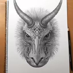 an animal is in the image on a book