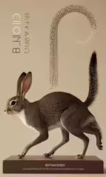 a cat is shown with the letters in white