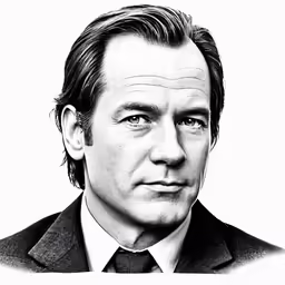 a black and white photograph of john h macy