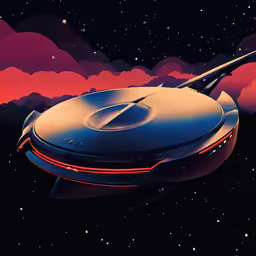 a painting with some very big things in it