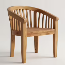 a close - up of a chair with a white background