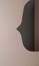 a person in a suit on the back of an apple