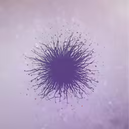 an illustration of some sort of splattered object on a white background