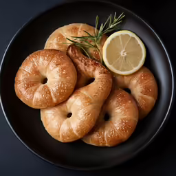 pretzels are a snack and lemon is a treat