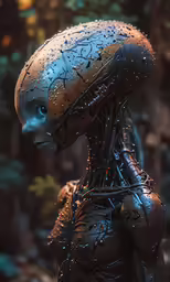 an image of a woman looking off into the distance