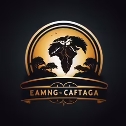 the winery logo that is shown in gold