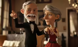an animated image of two people in a room