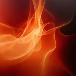 a beautiful, abstract orange wallpaper with black background