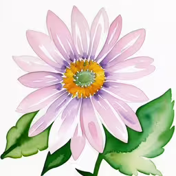 a watercolor painting of a pink and white flower,a picture with watercolor flowers is in the picture