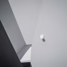 the view from inside a very big room