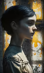 an image of a woman with black hair