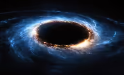 a black hole that is seen in the air