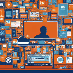 an image of the back ground that resembles tv