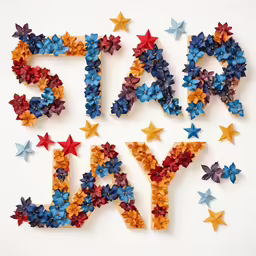 a photo of an image of the phrase happy 4th