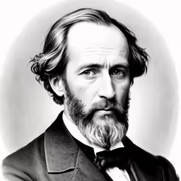 a black and white photo of abraham lincoln