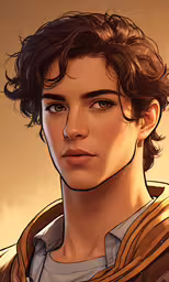 a portrait image of a person with a head set,a close up of a drawing of a person