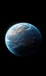a view of the earth taken from the space station