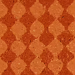some sort of surface with diamonds and dots