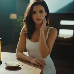 an image of a beautiful woman that is posing for a photo