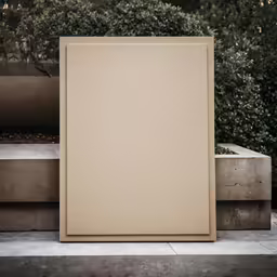 a tan outdoor area that looks very good
