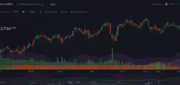 an image of an chart showing a downward trend,a large number of graphs in the sky