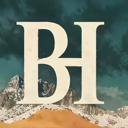 the letter b has been altered to have a dark background