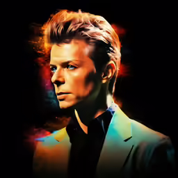 a man wearing a suit and tie in the picture