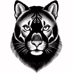 an image of a tiger on white background